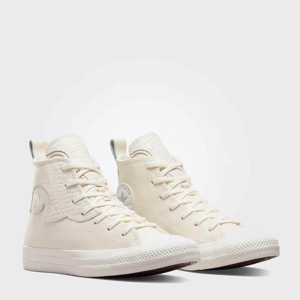 Converse Chuck Taylor All Star Western Leather Heart High-top Canvas Sneakers